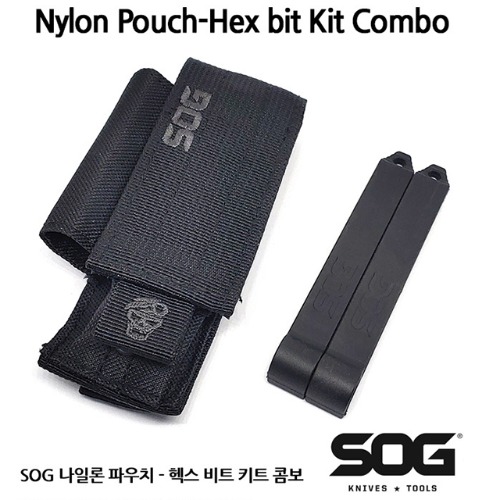 SOG Nylon Pouch-Hex Bit Kit Combo