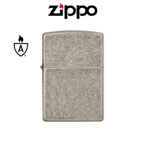 ZIPPO 28973 Armor Antique Silver Plate 지포라이터