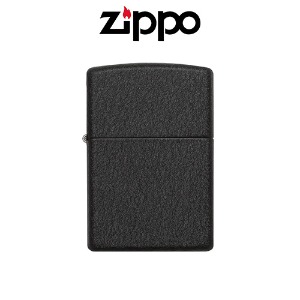 ZIPPO 236 REG BLACK CRACKLE 지포라이터